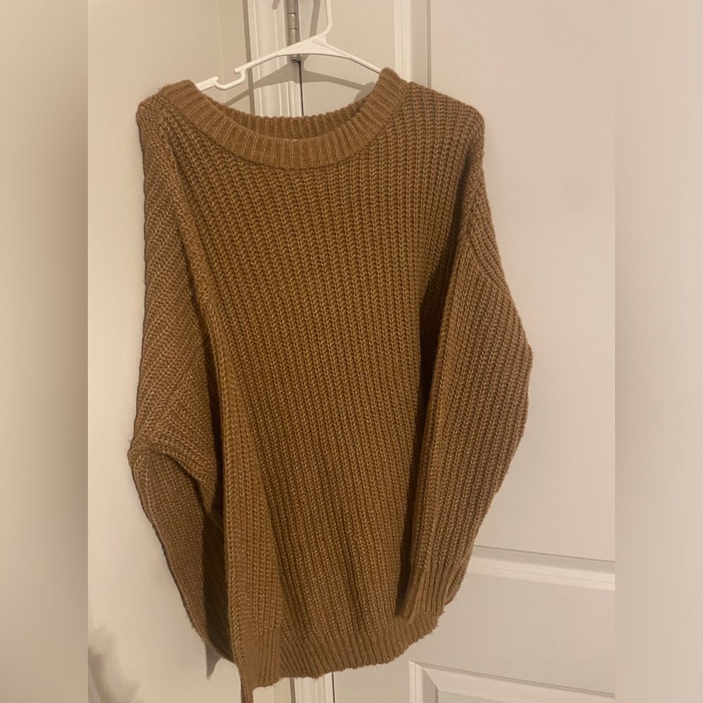 Brown Knit Sweater